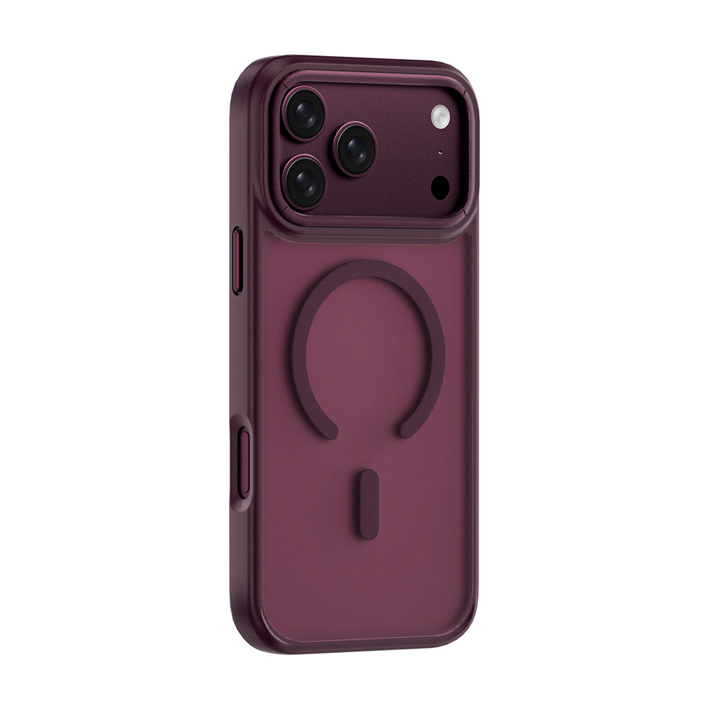 Apple iPhone 17 Pro Kılıf Wiwu FGG-012 ArmorPro Serisi M-safe Şarj Özellikli Parmak İzi Bırakmayan Kılıf