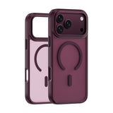 Apple iPhone 17 Pro Kılıf Wiwu FGG-012 ArmorPro Serisi M-safe Şarj Özellikli Parmak İzi Bırakmayan Kılıf