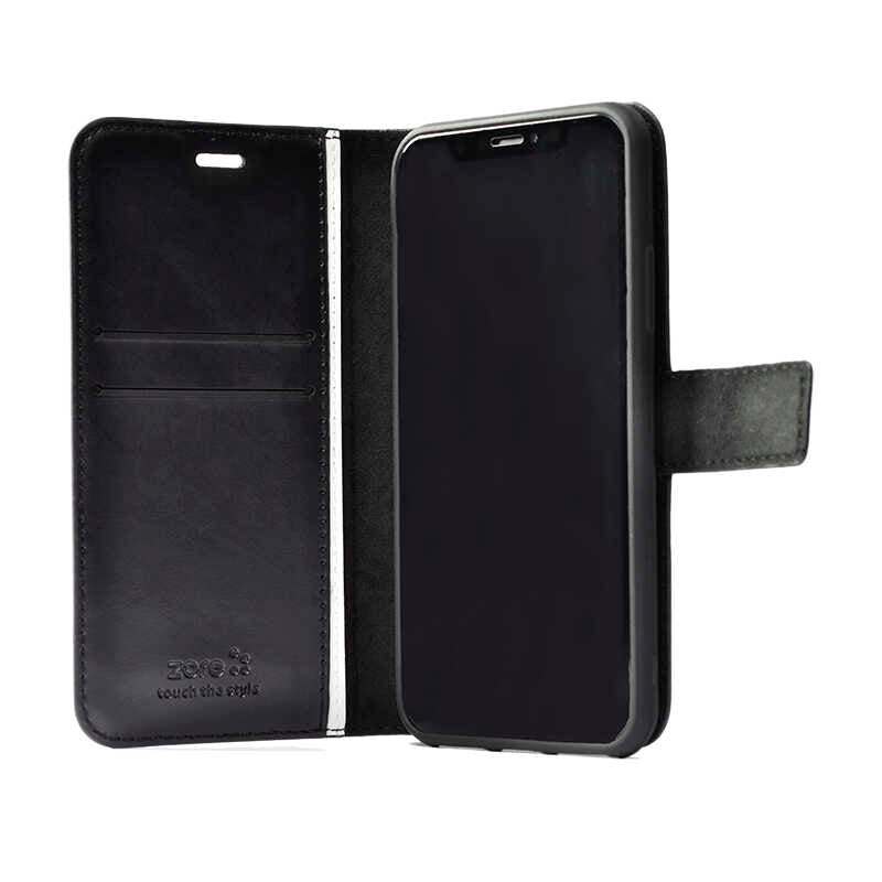 Apple iPhone 17 Pro Kılıf Zore Kar Deluxe Kapaklı Kılıf