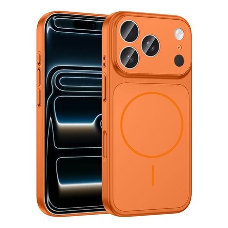 Apple iPhone 17 Pro Kılıf Zore M-Safe Şarj Özellikli Kamera Korumalı Formen Kapak