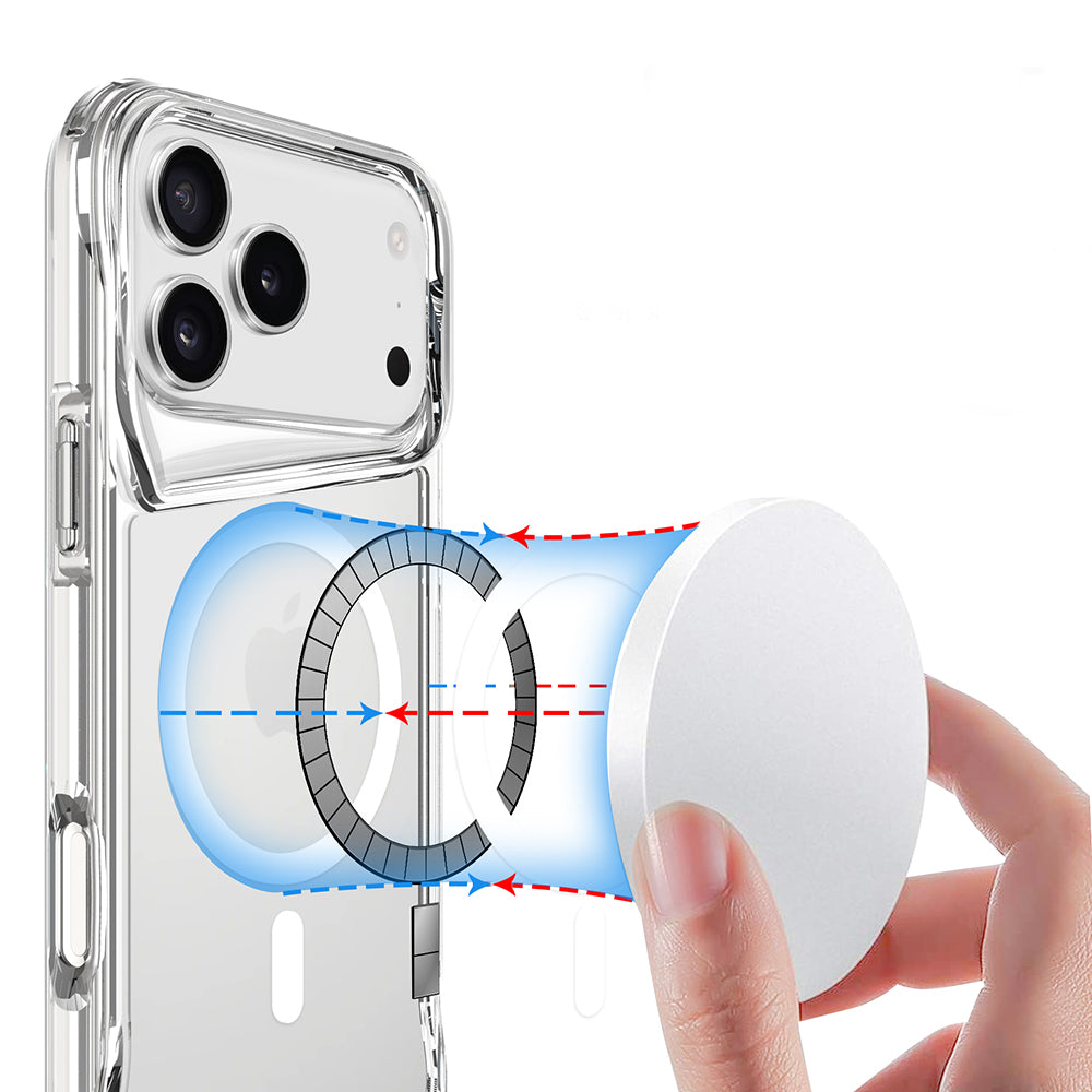 Apple iPhone 17 Pro Kılıf Zore M-safe Şarj Özellikli T-Max M-safe Kapak
