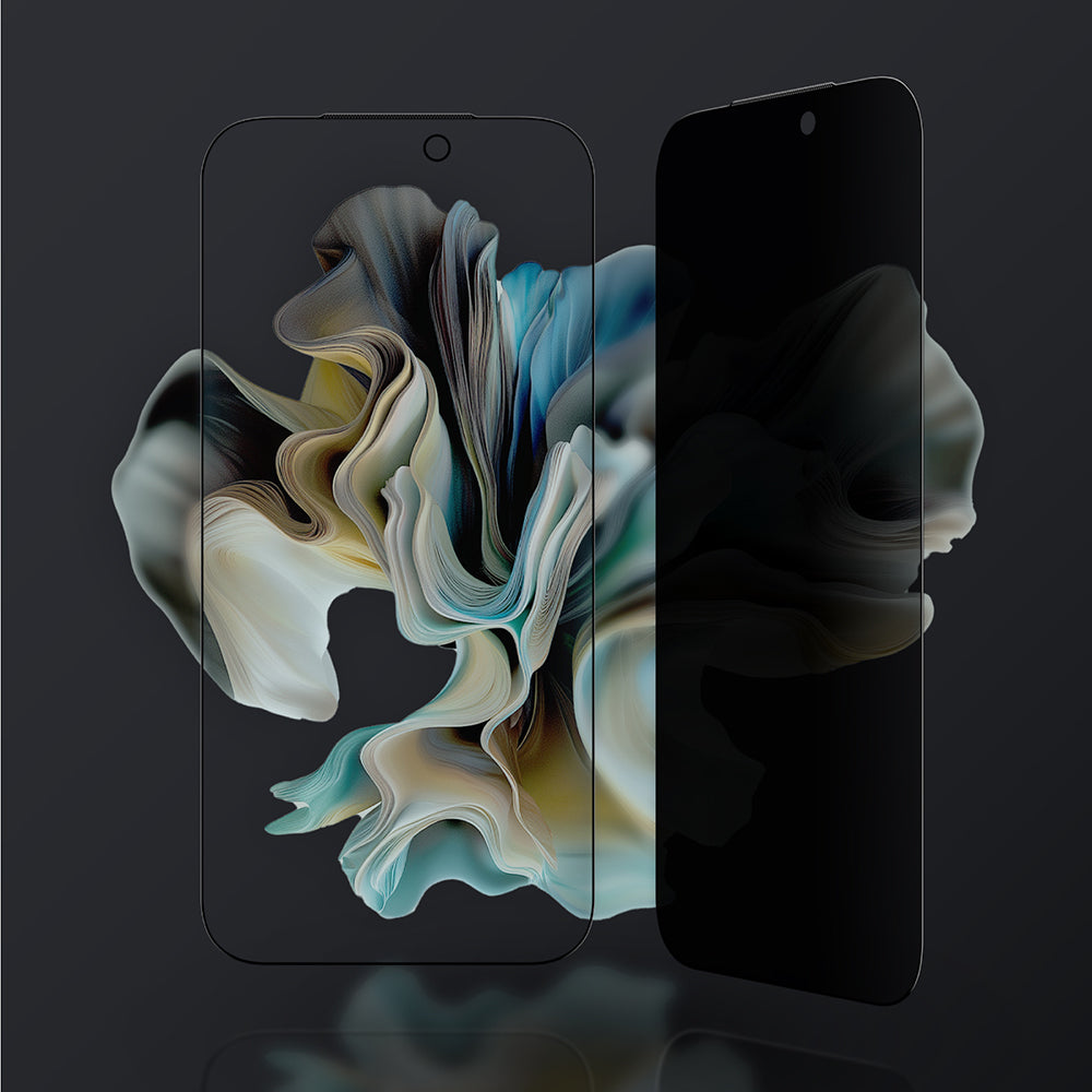 Apple iPhone 17 Pro Max Amazingthing Titan Privacy Parmak İzi Bırakmayan Temperli Cam Ekran Koruyucu