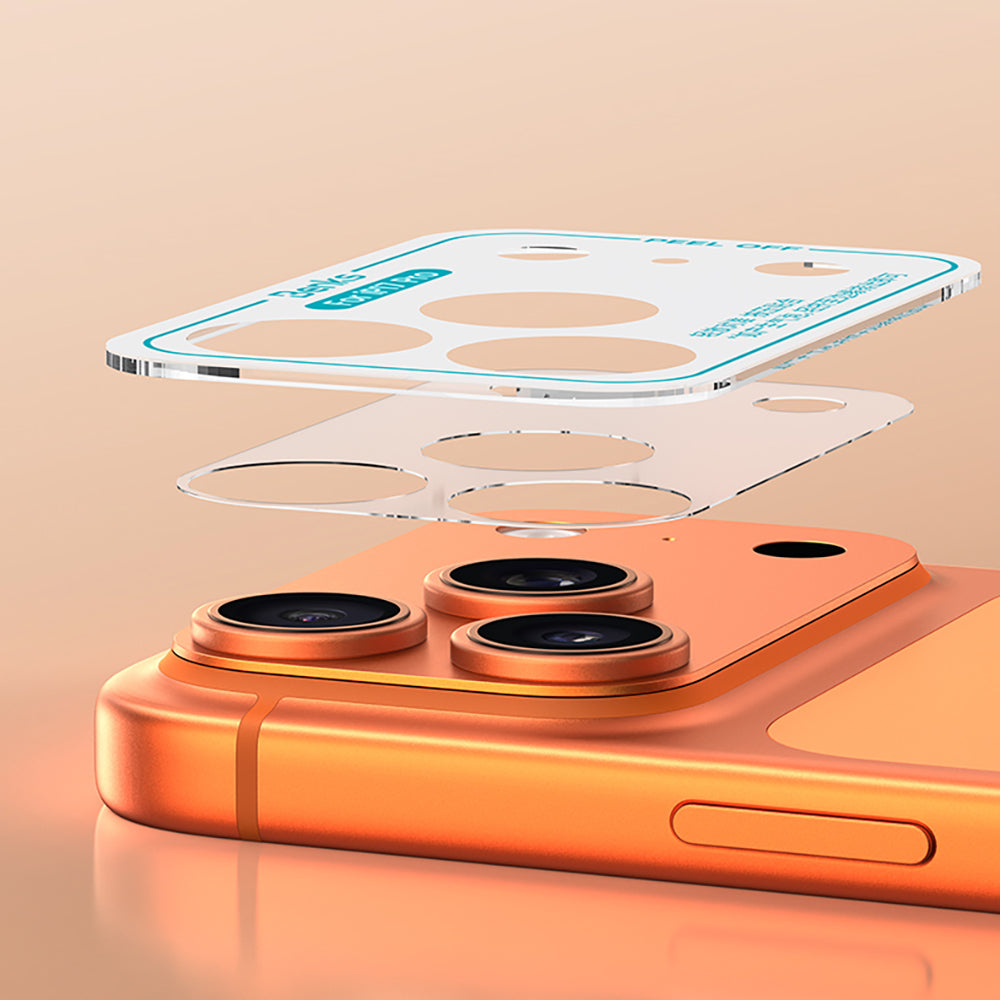 Apple iPhone 17 Pro Max Benks Çizilmelere Karşı Dayanıklı 0.35mm Mat Kamera Full Lens Koruyucu