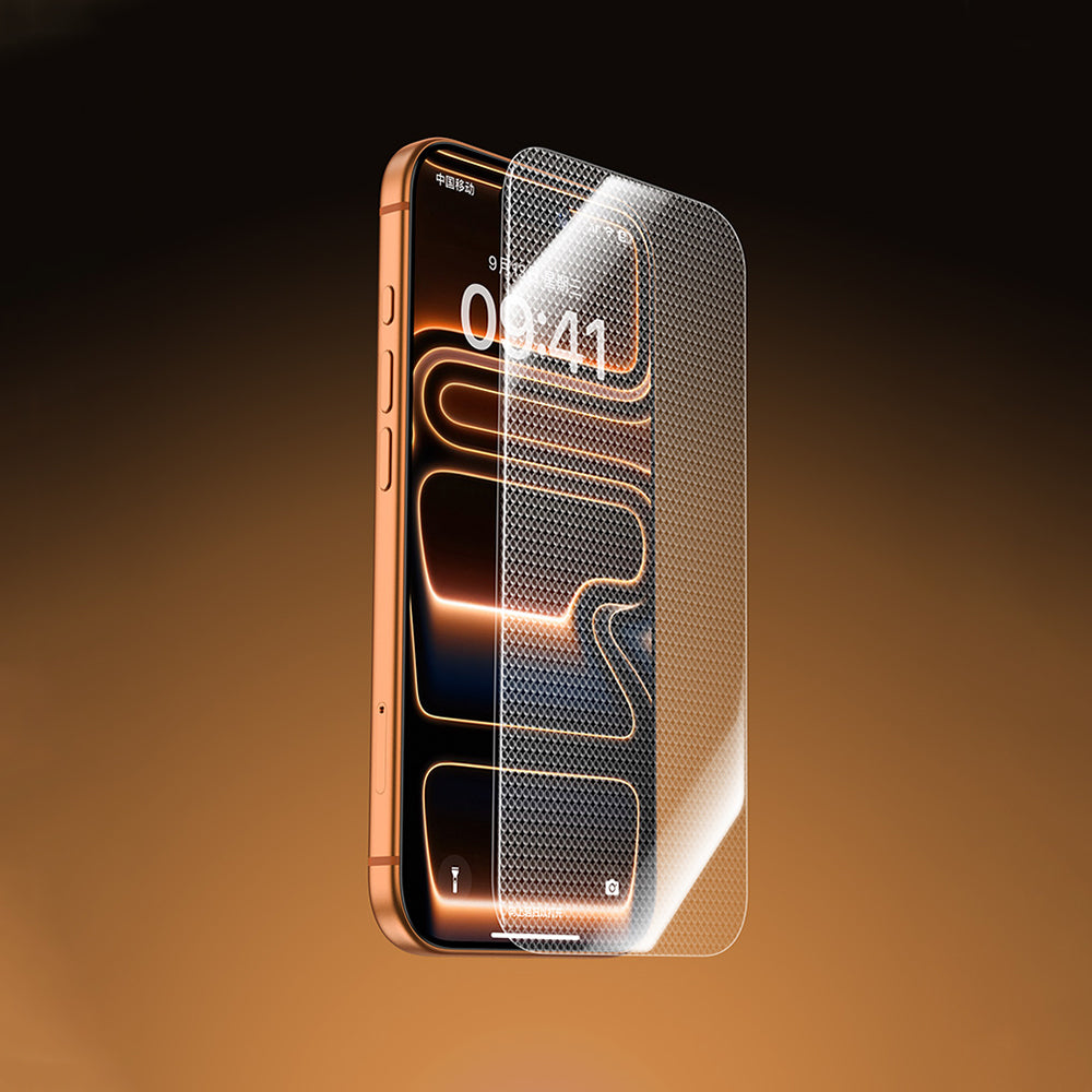 Apple iPhone 17 Pro Max Benks Glass Warrior 2.0 EZFita Safir Cam Ekran Koruyucu + Kolay Uygulama Aparatı