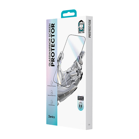 Apple iPhone 17 Pro Max Benks Glass Warrior Privacy HD Cam Ekran Koruyucu + Kolay Uygulama Aparatlı