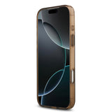 Apple iPhone 17 Pro Max Kılıf Guess Orjinal Lisanslı M-safe Şarj Özellikli IML Baskılı Klasik Logolu 4G Desenli Kapak