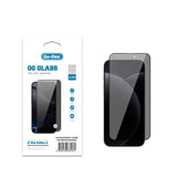 Apple iPhone 17 Pro Max Go Des OG Glass Privacy Antistatik Temperli Cam Ekran Koruyucu
