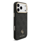 Apple iPhone 17 Pro Max Guess Orjinal Lisanslı 4G ve Yazı Logolu Kılıf + Ekran Koruyucu + Lens Koruyucu 3in1 Aksesuar Seti