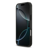 Apple iPhone 17 Pro Max Kılıf AMG Orjinal Lisanslı Çift Katmanlı Büyük Logolu Petek Desenli Kapak