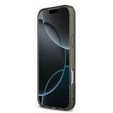 Apple iPhone 17 Pro Max Kılıf Aston Martin Orjinal Lisanslı M-safe Şarj Özellikli IML Baskı Logolu Formula Tasarımlı Kapak