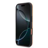 Apple iPhone 17 Pro Max Kılıf BMW Orjinal Lisanslı M-safe Şarj Özellikli Halka Tasarımlı M Logolu PU Deri Kapak