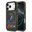 Apple iPhone 17 Pro Max Kılıf BMW Orjinal Lisanslı M-safe Şarj Özellikli IML Baskılı Üç Renkli M Dizayn Kapak