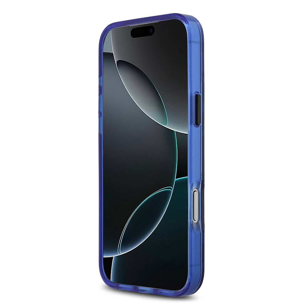 Apple iPhone 17 Pro Max Kılıf BMW Orjinal Lisanslı M-safe Şarj Özellikli Metal Kamera Butonlu Yatay Şeritli M Dizayn Kapak