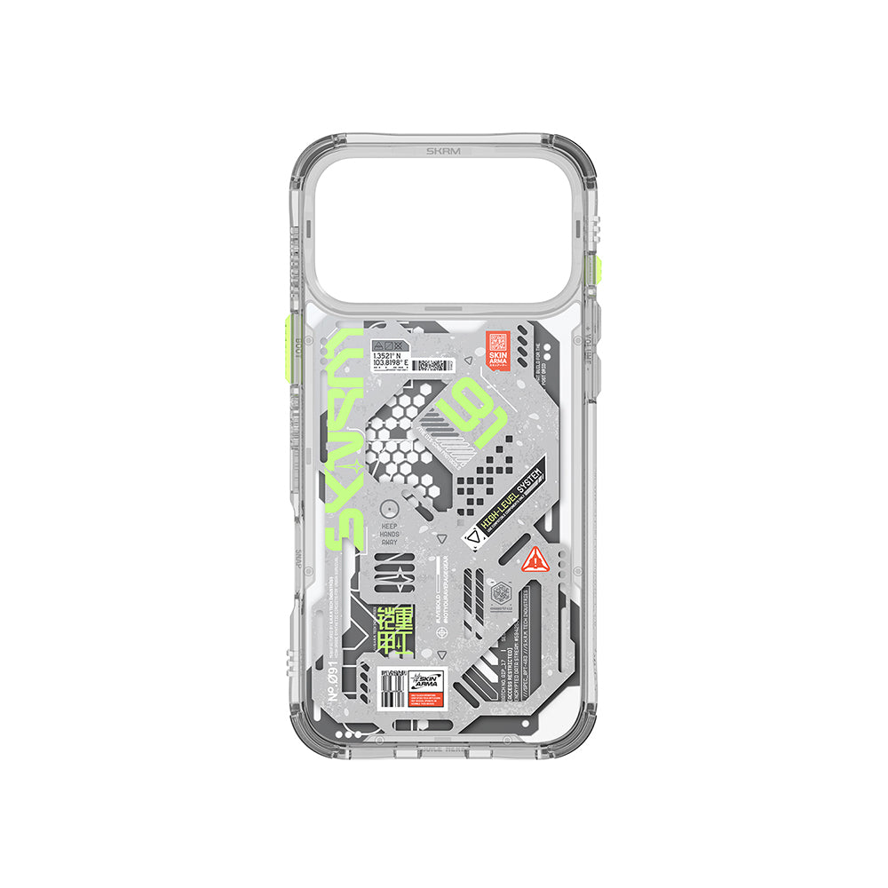 Apple iPhone 17 Pro Max Kılıf Desenli Airbag Tasarımlı Skinarma Spectra Kapak