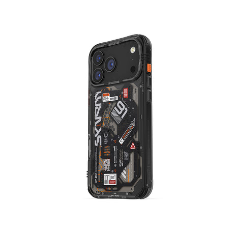 Apple iPhone 17 Pro Max Kılıf Desenli Airbag Tasarımlı Skinarma Spectra Kapak