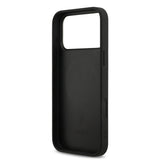 Apple iPhone 17 Pro Max Kılıf DKNY Orjinal Lisanslı M-safe Şarj Özellikli 3D Yazılı Grid Pattern Kapak