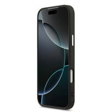Apple iPhone 17 Pro Max Kılıf DKNY Orjinal Lisanslı M-safe Şarj Özellikli PU Deri Kabartmalı Kapak