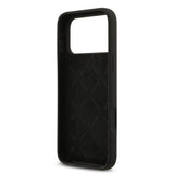 Apple iPhone 17 Pro Max Kılıf Guess Orjinal Lisanslı Grained Yazı Logolu Kapak