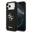 Apple iPhone 17 Pro Max Kılıf Guess Orjinal Lisanslı Grained Yazı Logolu Kapak