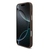 Apple iPhone 17 Pro Max Kılıf Guess Orjinal Lisanslı M-safe Şarj Özellikli Askılı ve 4G Logo Kartlıklı Kapak