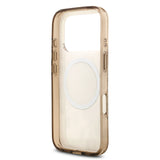 Apple iPhone 17 Pro Max Kılıf Guess Orjinal Lisanslı M-safe Şarj Özellikli Flower Tonal Circle Kapak