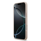 Apple iPhone 17 Pro Max Kılıf Guess Orjinal Lisanslı M-safe Şarj Özellikli Yazı Logolu Circle Classic Kapak
