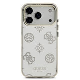 Apple iPhone 17 Pro Max Kılıf Guess Orjinal Lisanslı Metal Kamera Çerçeveli Simli Aynalı Kapak