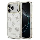 Apple iPhone 17 Pro Max Kılıf Guess Orjinal Lisanslı Metal Kamera Çerçeveli Simli Aynalı Kapak