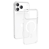 Apple iPhone 17 Pro Max Kılıf IC Çipli Zore Wireless Şarj Özellikli Şeffaf Orjin Kapak