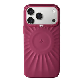 Apple iPhone 17 Pro Max Kılıf Kabartma Tasarımlı Metal Kamera Çerçeveli Pynana Starlight Serisi Kapak