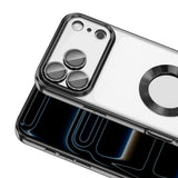 Apple iPhone 17 Pro Max Kılıf Kamera Korumalı Logo Gösteren Zore Omega Kapak