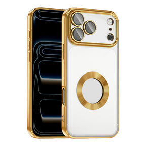 Apple iPhone 17 Pro Max Kılıf Kamera Korumalı Logo Gösteren Zore Omega Kapak