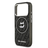 Apple iPhone 17 Pro Max Kılıf Karl Lagerfeld Orjinal Lisanslı IML Baskılı Choupette Heads Kapak