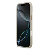 Apple iPhone 17 Pro Max Kılıf Lacoste Orjinal Lisanslı M-safe Şarj Özellikli Champs Elysees PU Deri Tasarımlı Kapak