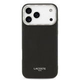Apple iPhone 17 Pro Max Kılıf Lacoste Orjinal Lisanslı M-safe Şarj Özellikli Champs Elysees PU Deri Tasarımlı Kapak
