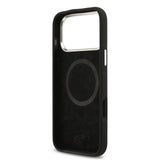 Apple iPhone 17 Pro Max Kılıf Lacoste Orjinal Lisanslı M-safe Şarj Özellikli İkonik Logolu Metal Kamera Çerçeveli Silikon Kapak