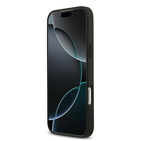 Apple iPhone 17 Pro Max Kılıf Lacoste Orjinal Lisanslı M-safe Şarj Özellikli PU Deri Tasarımlı Kartlıklı Karışık Monogram Desenli Kapak