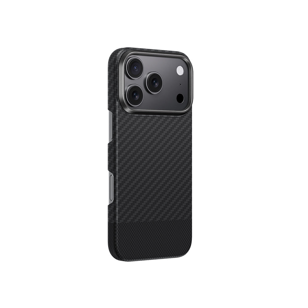 Apple iPhone 17 Pro Max Kılıf M-safe Şarj Özellikli 1500D Aramid Fiber Amazingthing Titan Max Serisi Kapak