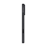 Apple iPhone 17 Pro Max Kılıf M-safe Şarj Özellikli 1500D Aramid Fiber Pitaka Military-Grade Classic Serisi Black-Grey Twill Kapak