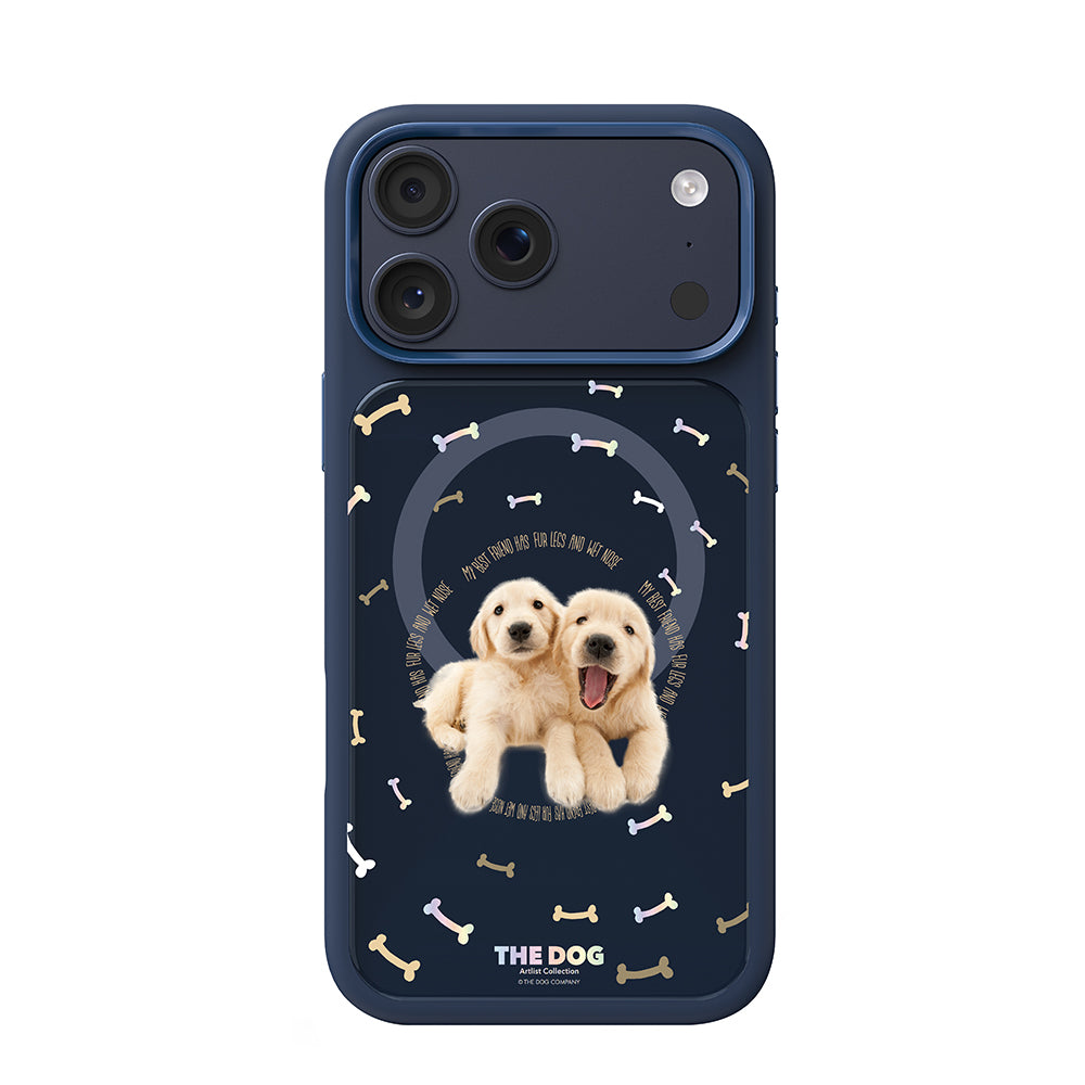 Apple iPhone 17 Pro Max Kılıf M-safe Şarj Özellikli 3D Baskılı Tasarım Mutural The Dog Serisi Kapak