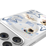 Apple iPhone 17 Pro Max Kılıf M-safe Şarj Özellikli 3D Baskılı Tasarım Mutural The Dog Serisi Kapak