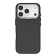 Apple iPhone 17 Pro Max Kılıf M-safe Şarj Özellikli 600D Metal Kamera Çerçeveli Raptic Aramid Fiber Serisi Kapak
