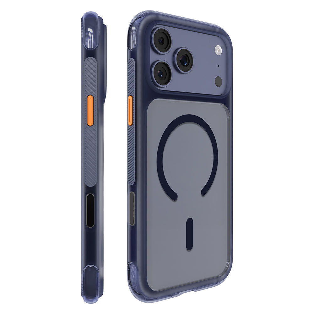 Apple iPhone 17 Pro Max Kılıf M-safe Şarj Özellikli Airbag Tasarımlı Mutural Air Shield Serisi Kapak