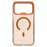 Apple iPhone 17 Pro Max Kılıf M-safe Şarj Özellikli Airbag Tasarımlı O-Ring Şeffaf Kajsa Trans Shield Serisi Kapak