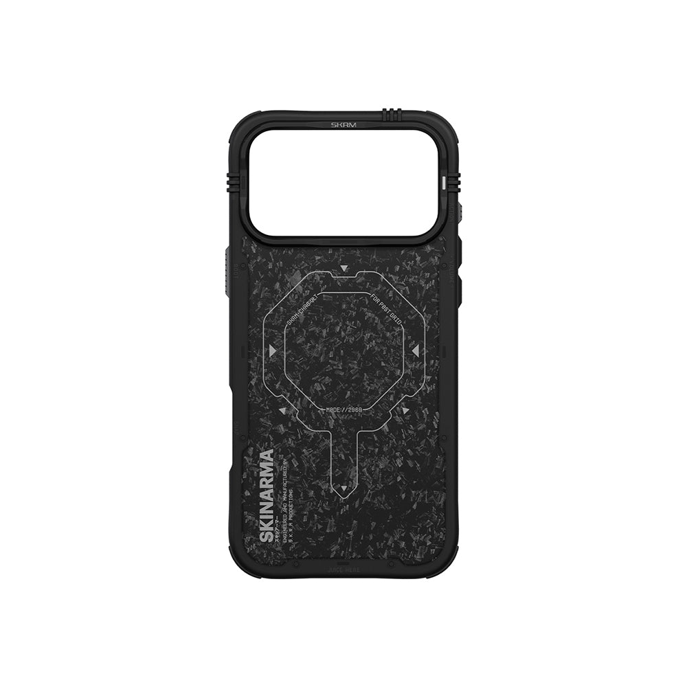 Apple iPhone 17 Pro Max Kılıf M-safe Şarj Özellikli Airbag Tasarımlı Skinarma Vektor Kapak