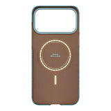 Apple iPhone 17 Pro Max Kılıf M-safe Şarj Özellikli Aramid Fiber Pitaka Glints of Gold Ultra Slim Serisi Kapak