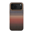 Apple iPhone 17 Pro Max Kılıf M-safe Şarj Özellikli Aramid Fiber Pitaka Military-Grade Sunset-Moonrise Serisi Kapak