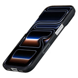 Apple iPhone 17 Pro Max Kılıf M-safe Şarj Özellikli Aramid Karbon Fiber Pitaka Sakura Hours Serisi Kapak