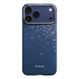Apple iPhone 17 Pro Max Kılıf M-safe Şarj Özellikli Aramid Karbon Fiber Pitaka Sakura Hours Serisi Kapak