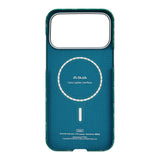 Apple iPhone 17 Pro Max Kılıf M-safe Şarj Özellikli Aramid Fiber Pitaka Tactile Woven Monogram Serisi Kapak